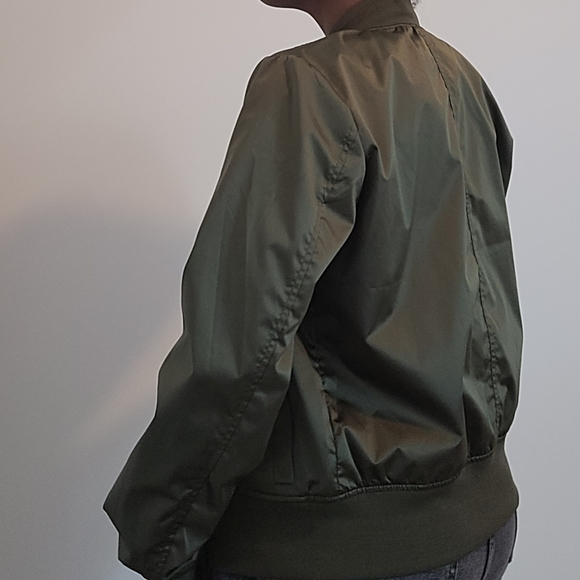 Satin bomber jacket - Picture 3 of 6